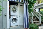 Shared washer/dryer with 3 other units